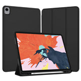 Husa tableta pentru iPad Pro 12.9 2021, Techsuit Flex Trifold (cu Pencil Holder), gri