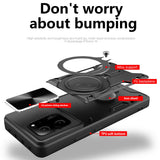 Husa pentru Xiaomi 13T, Techsuit CamGuard Pro, albastru