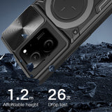 Husa pentru Xiaomi 13T, Techsuit CamGuard Pro, albastru