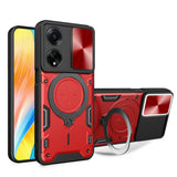 Husa pentru OPPO A98 5G, Techsuit CamGuard Pro, albastru