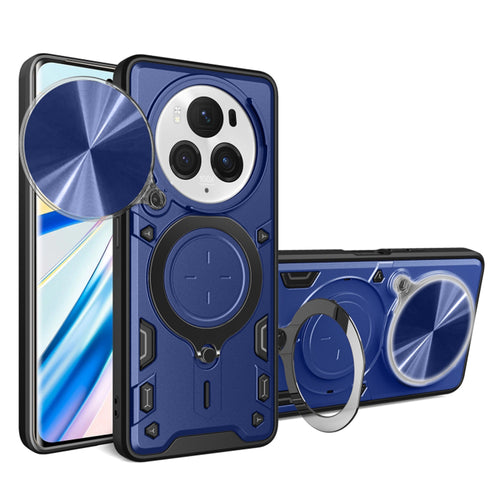 Husa pentru Honor Magic6 Pro, Techsuit CamGuard Pro, albastru