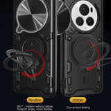 Husa pentru Honor Magic6 Pro, Techsuit CamGuard Pro, albastru