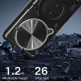 Husa pentru Honor Magic6 Pro, Techsuit CamGuard Pro, albastru