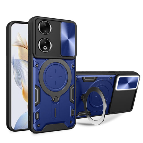 Husa pentru Honor 90, Techsuit CamGuard Pro, albastru