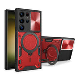 Husa pentru Samsung Galaxy S23 Ultra, Techsuit CamGuard Pro, albastru