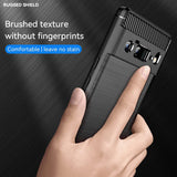 Husa pentru Google Pixel 6 Pro, Techsuit Carbon Silicone, negru