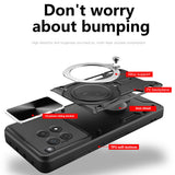 Husa pentru OnePlus 12R, Techsuit CamGuard Pro, roz auriu