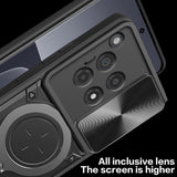 Husa pentru OnePlus 12R, Techsuit CamGuard Pro, roz auriu