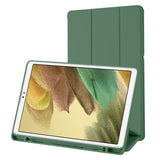 Husa tableta pentru Samsung Galaxy Tab A7 Lite, Techsuit Flex Trifold (cu Pencil Holder), gri