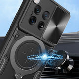 Husa pentru OnePlus 12, Techsuit CamGuard Pro, albastru
