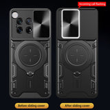 Husa pentru OnePlus 12, Techsuit CamGuard Pro, albastru