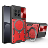 Husa pentru OnePlus 12, Techsuit CamGuard Pro, albastru