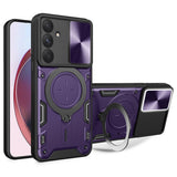 Husa pentru Samsung Galaxy A35 5G, Techsuit CamGuard Pro, albastru