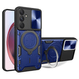 Husa pentru Samsung Galaxy A35 5G, Techsuit CamGuard Pro, albastru