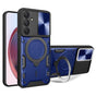 Husa pentru Samsung Galaxy A35 5G, Techsuit CamGuard Pro, albastru