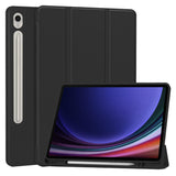 Husa tableta pentru Samsung Galaxy Tab S9, Techsuit Flex Trifold (cu Pencil Holder), gri