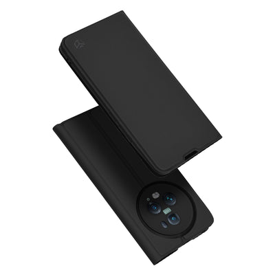 Husa pentru Honor Magic5 Pro, Techsuit Magskin Book, negru