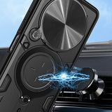 Husa pentru Honor Magic6 Lite, Techsuit CamGuard Pro, albastru