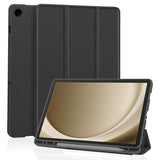 Husa tableta pentru Samsung Galaxy Tab A9 Plus, Techsuit Flex Trifold (cu Pencil Holder), gri