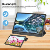 Husa tableta pentru Samsung Galaxy Tab A8 10.5 (2021), Techsuit Flex Trifold (cu Pencil Holder), verde deschis