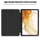 Husa tableta pentru Samsung Galaxy Tab S7 Plus 12.4 T970/T976, Techsuit Flex Trifold (cu Pencil Holder), gri