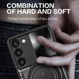 Husa pentru Samsung Galaxy S23, Techsuit CamGuard Pro, albastru