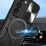 Husa pentru Samsung Galaxy S23, Techsuit CamGuard Pro, albastru
