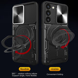 Husa pentru Samsung Galaxy S23, Techsuit CamGuard Pro, albastru