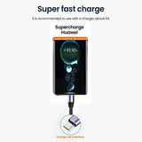 Cablu Techsuit de date (PCB018), USB-A to Type-C, Super Incarcare rapida, 100W, 480Mbps, 6A, Nylon, Aliaj aluminiu, 1m, negru