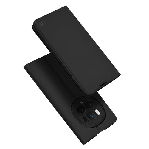 Husa pentru Honor Magic6 Pro, Techsuit Magskin Book, negru