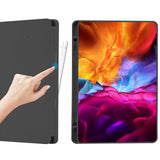 Husa tableta pentru Samsung Galaxy Tab A7 Lite, Techsuit Flex Trifold (cu Pencil Holder), gri