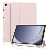 Husa tableta pentru Samsung Galaxy Tab A9, Techsuit Flex Trifold (cu Pencil Holder), gri