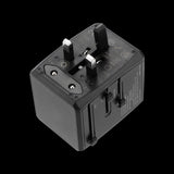 Adaptor pentru Calatorie Techsuit (HHT904-B2), PD20W, 2 x USB, 2 xType-C, EU, UK, AUS, US, Negru