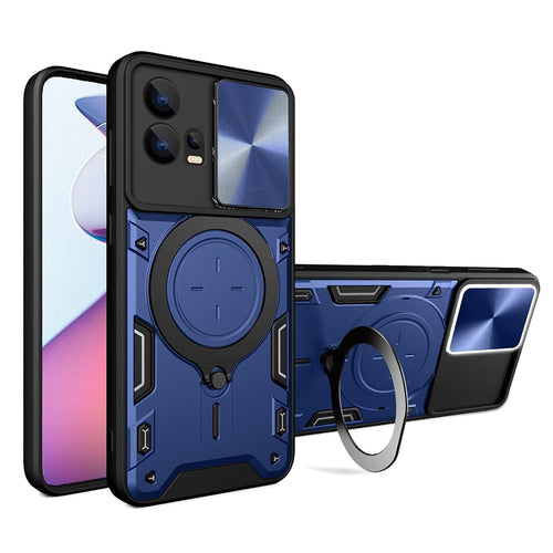 Husa pentru Motorola Moto G72, Techsuit CamGuard Pro, albastru