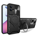 Husa pentru Motorola Moto G72, Techsuit CamGuard Pro, albastru