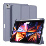 Husa tableta pentru iPad Pro 11 2021, Techsuit Flex Trifold (cu Pencil Holder), gri