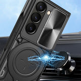 Husa pentru Samsung Galaxy Z Fold5, Techsuit CamGuard Pro, albastru