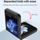 Husa pentru Samsung Galaxy Z Flip5, Techsuit CamGuard Pro, albastru