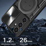 Husa pentru Samsung Galaxy A05s, Techsuit CamGuard Pro, albastru