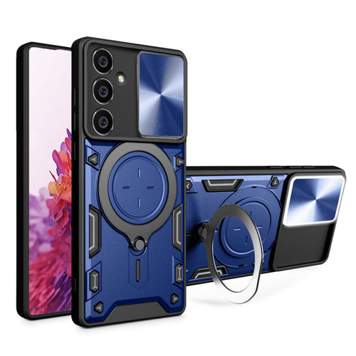 Husa pentru Samsung Galaxy A14 5G, Techsuit CamGuard Pro, albastru