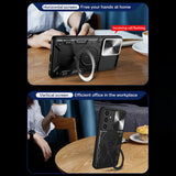 Husa pentru Samsung Galaxy A54, Techsuit CamGuard Pro, albastru