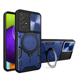 Husa pentru Samsung Galaxy A52 5G, Techsuit CamGuard Pro, albastru