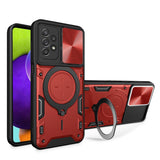 Husa pentru Samsung Galaxy A52 5G, Techsuit CamGuard Pro, albastru