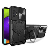 Husa pentru Samsung Galaxy A52 5G, Techsuit CamGuard Pro, albastru