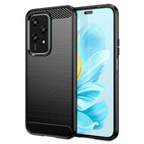Husa pentru Honor 200 Lite, Techsuit Carbon Silicone, albastru