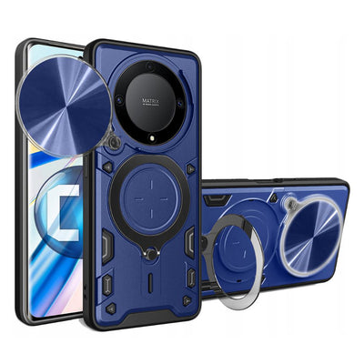 Husa pentru Honor Magic5 Lite, Techsuit CamGuard Pro, albastru