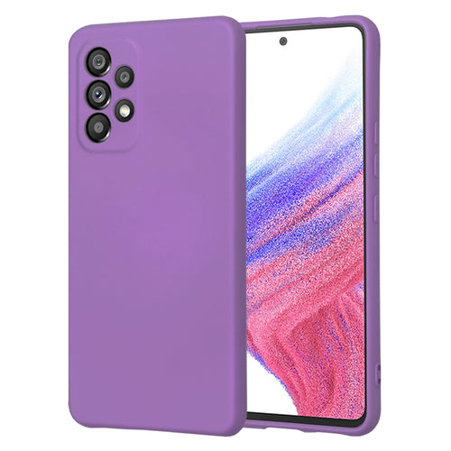 Husa pentru Samsung Galaxy A53 5G, Techsuit SoftFlex, mov