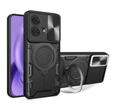 Husa pentru Motorola Edge 40 Neo, Techsuit CamGuard Pro, albastru