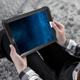 Husa tableta pentru iPad 2018 9.7 A1893/A1954, Techsuit Rugged TabShell + Screen Protector, negru