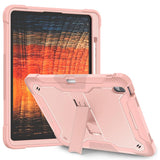 Husa tableta pentru iPad Air 13 (2024), Techsuit Rugged TabShell + Screen Protector, roz